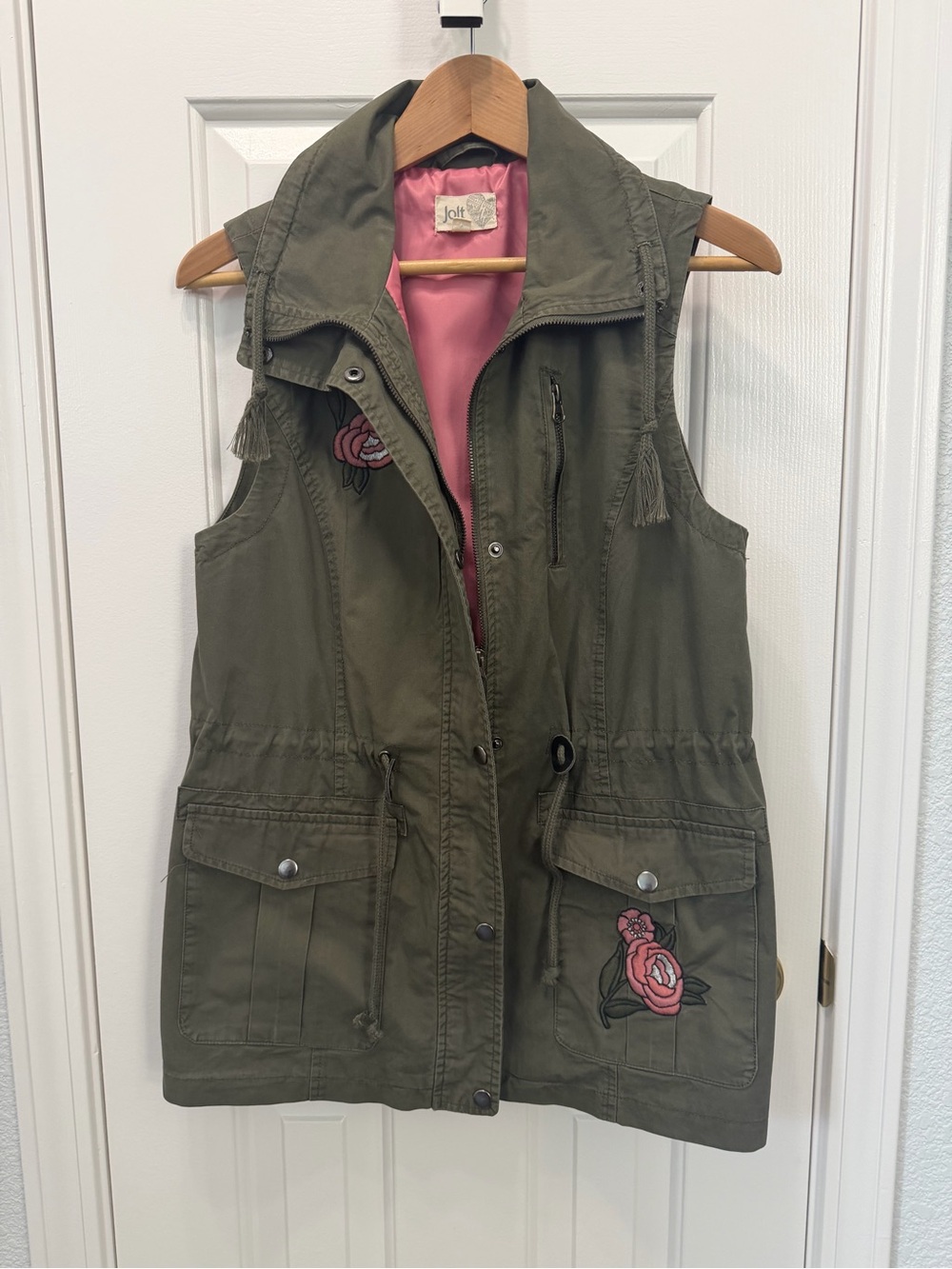Jolt Vest with Rose Pink Lining